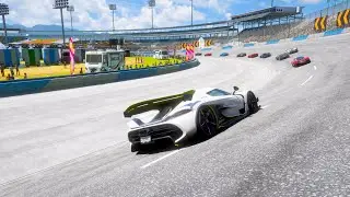 I PLAYED 50 LAPS OF HORIZON OVAL CIRCUIT WITH FASTEST HYPERCAR JESKO FORZA HORIZON 5
