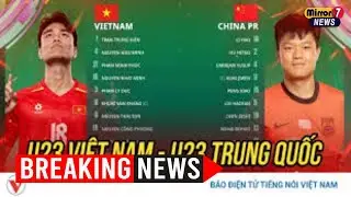Vietnam U23 Stunned as China U23 Storm into Final with 3&ndash;0 Semifinal Win