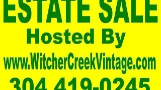 Witcher Creek Vintage Mothers Day Weekend Sale! May 8-10, Maple Rd, Springdale Estates Hurricane