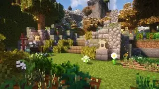 Witch&rsquo;s Apothecary: Green Witch Garden Build II ☽◯☾ Nature Sounds/Minecraft Music ☽◯☾ Relax ☽◯☾ ch6