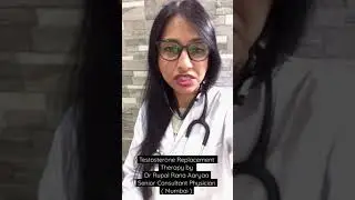 Low Testosterone 👉 Treatment ? Testosterone Replacement Therapy by Dr Rupal #Shorts