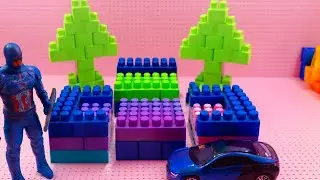 Satisfying DIY Sofa ASMR/ building blocks/block game/lego building fun#buildingblocks#lego #asmr