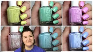 Essie Spring 2023 Pastels | Live Application Review