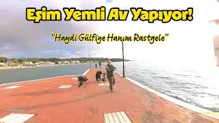 Eşim Yemli Av Yapıyor / My Spouse is Fishing With Bait.