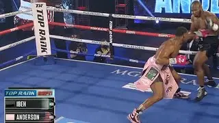 KINGSLEY IBEH VS JARED ANDERSON FULL  FIGHT REACTION!