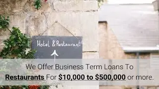 How To Get a Restaurant Small Business Loan