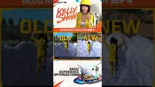 No more Airdrop Killing! 🤡 #shorts #kellyshow #freefireofficial#newpatch #ffgloonova