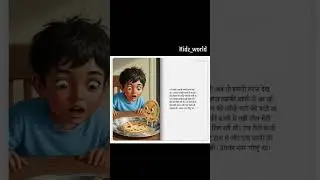 khana waqt per kha lena chahiye| story book | Hindi Audio| #childrenstories