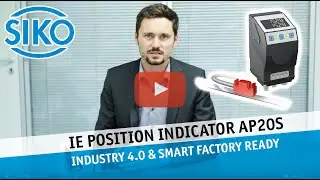SIKO Industrial Ethernet Position Indicator AP20S - Industry 4.0 & Smart Factory ready!