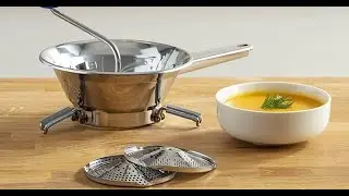 Passaverdura Manuale in Acciaio Inox