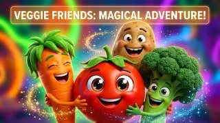 The Magic Veggie Garden 🌱 Talking Vegetables Lea