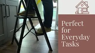 Sturdy, lightweight, and fits anywhere with a 2&rdquo; clearance | SlimLite&trade; Ladder