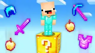 Minecraft, Ama Her Şey 1 Şanslı Blokta 🎁