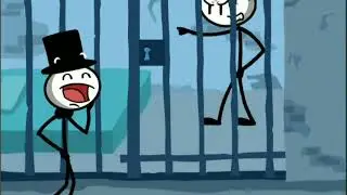 Thief Stickman Funny Brain Puzzle Game - WORDS STORY