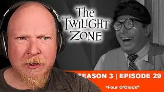 THE TWILIGHT ZONE (1962) | CLASSIC TV REACTION | S. 3 Ep 29 | Four O'Clock #classictv