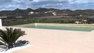 Villa Pura Vida pool terrace view