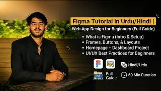 Figma Tutorial in Urdu/Hindi | Web App Design for Beginners (Full Guide)