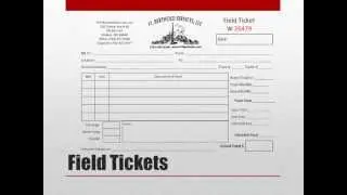 Field Tickets