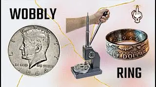 Why Silver Half Dollar Coin Rings Go Wobbly?