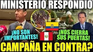 Ecuadorians jealous of Peruvian grapes stop exports to their country - Peruvian minister responds