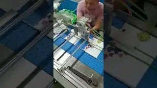 Envelope packaging line|Friction feeders & bagging machine & labeling machine achieve automation