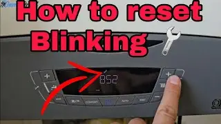 How to reset the blinking wrench on Ariston Clas One - DiY