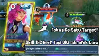 MATHILDA GAMEPLAY | 100% OUTPLAY LOCK SATU HERO - MATHILDA BEST BUILD 2023 - MATHILDA MOBILE LEGENDS