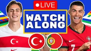 TURKIYE VS PORTUGAL LIVE STREAM & WATCH ALONG | UEFA EURO 2024