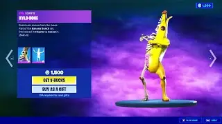 Fortnite Peely Bone Skin In ItemShop Review  - Should You Buy It?