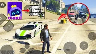 JOGANDO GTA 5 NO CELULAR! PT.3 (CHIKII)