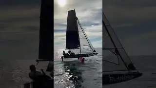 Wait for it to take off !  #sailing #foiling