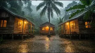 Rain Sounds for Sleeping 🌙 Heavy Rainfall Sounds for Deep Sleep, Insomnia & Mental Calm Recovery