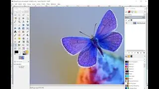 How to make Twitch Emote with GIMP using a jpg image
