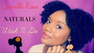Defined & Moisturized Wash & Go on Natural Curly Hair ft. Camille Rose Naturals