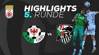WSG Tirol - RZ Pellets WAC 5. Runde ADMIRAL Bundesliga 2025/26