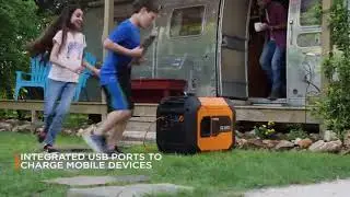 Generac 7127 iQ3500-3500 Watt Portable Inverter Generator Quieter Than Honda, Orange/Black Reviews