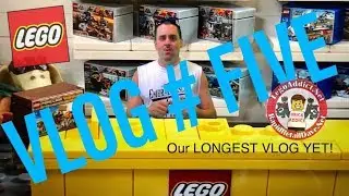 FIFTH BRICK ADDICT VLOG! OUR LEGO WORLD & LEGO CITY!