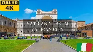 Vatican museum, Sistine Chapel, St. Peter's basilica, Vatican 2023 (4K walking tour)