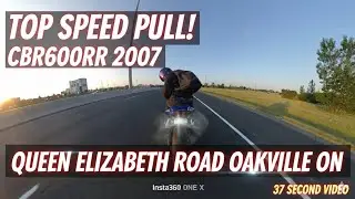 FLYING through Oakville | CBR60ORR 2007|  Full Send 🏍✌️✨️