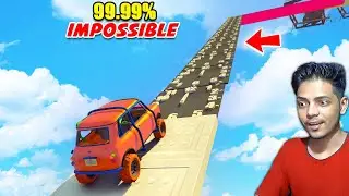 99.9% People Sleep in This Impossible Mr. Bean Car Parkour Race in GTA 5