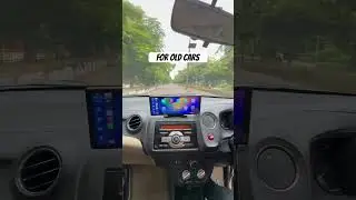 Car Infotainment System Upgrade! #car #caraccessories #india #carlover #vintagecars #viral #shorts