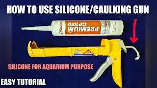 How to Use Caulking/Silicone Gun Step By Step Easy | How to Use Silicone Sealant Resibond GP1010