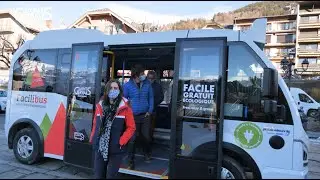 Navettes Facilibus écologiques, les transports publics propres à Saint-Gervais