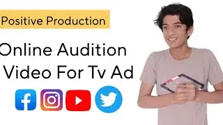 Online Audition Video For Tv Ad.