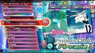 [PDAFT] メルト(melt) / 멜트 EX EXTREME Playthrough(Hatsune Miku Project DIVA Arcade Future Tone)