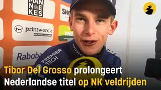 Tibor Del Grosso prolongeert Nederlandse titel op NK veldrijden in Huijbergen