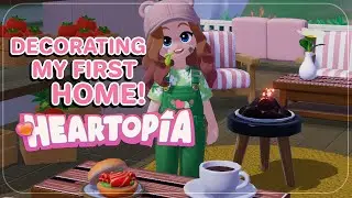 Decorating my First Heartopia Home!