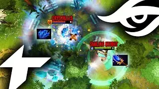 el NUEVO CARRY THUNDER enfrent&oacute; al carry de SECRET y pas&oacute; esto...