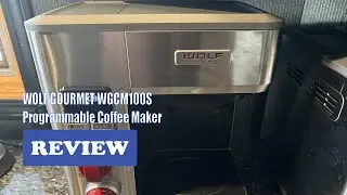 WOLF GOURMET WGCM100S Programmable Coffee Maker Review 2024