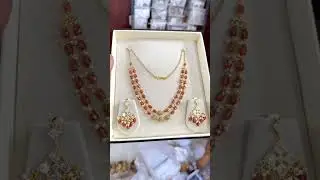 Beautiful multi layer neckset just 1499/- UV410 for orders whatsapp 7386282923 #jewellery #india